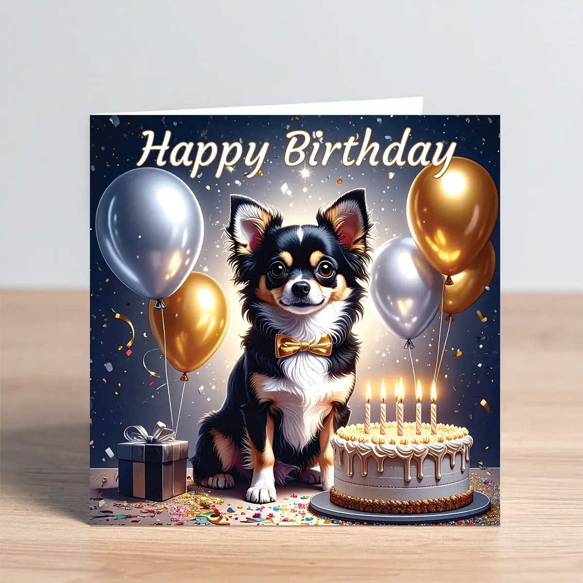Chihuahua birthday card