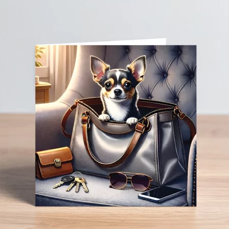 chihuahua note card