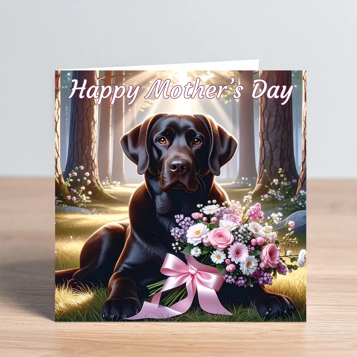 chocolate labrador mothers day
