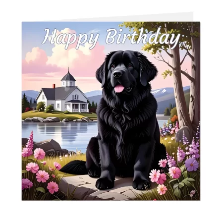 newfoundland birthday card